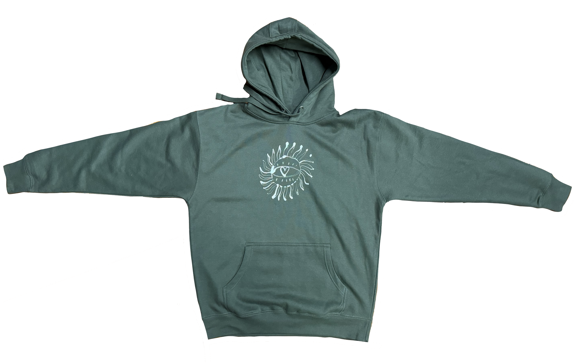 "ENDURANCE" : 2026 CUSTOM BLEACH HOODIE MENS XL