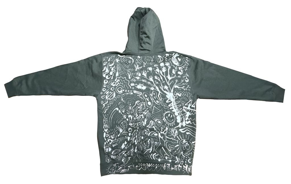 "ENDURANCE" : 2026 CUSTOM BLEACH HOODIE MENS XL