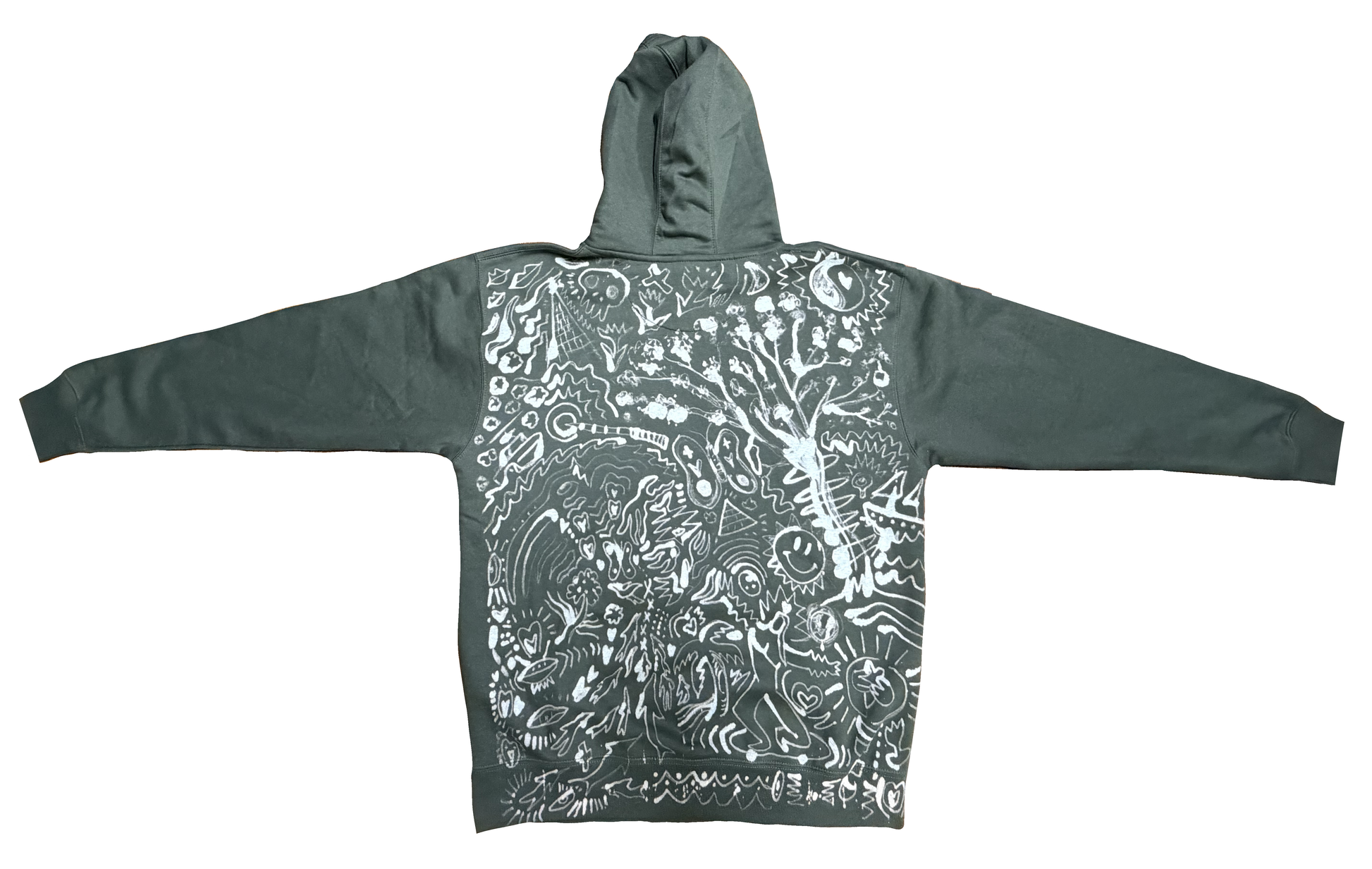 "ENDURANCE" : 2026 CUSTOM BLEACH HOODIE MENS XL