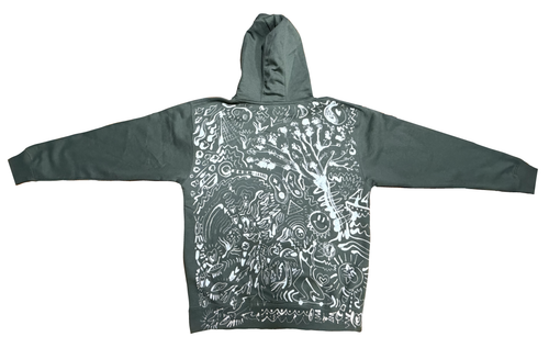 "ENDURANCE" : 2026 CUSTOM BLEACH HOODIE MENS XL