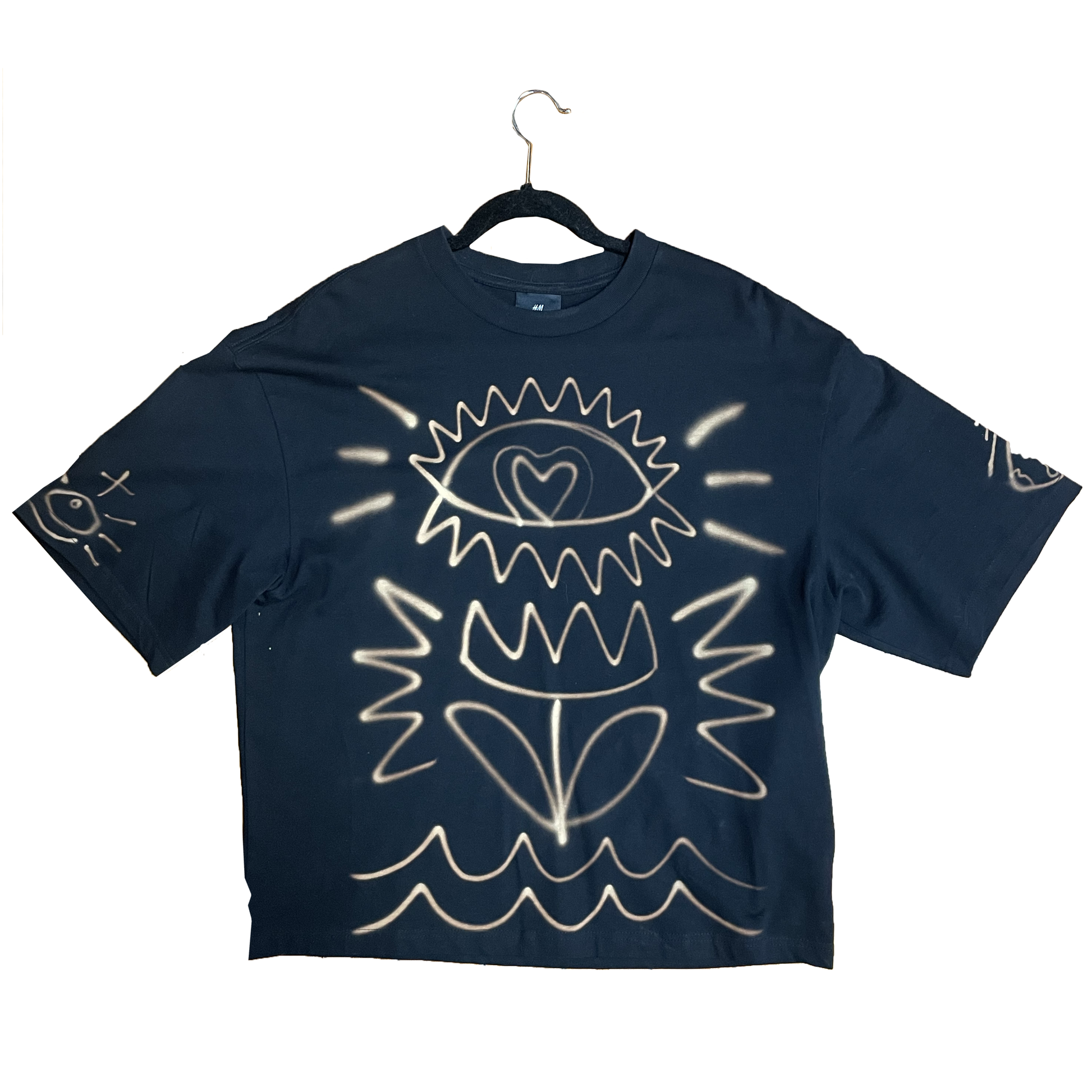 "PARADISIAL" : 2025 CUSTOM BLEACH TEE 1 of 1 Mens XL