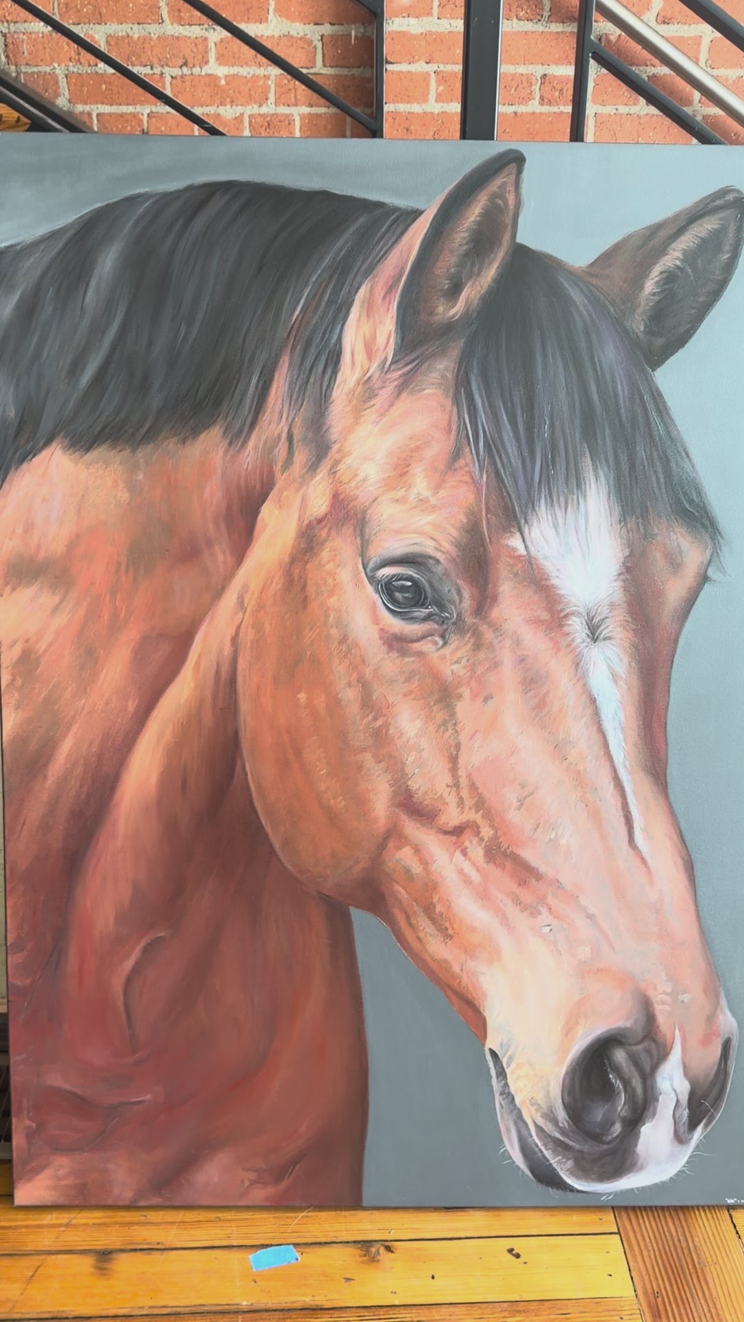 "BILL" Oil on Canvas 36" x 48"