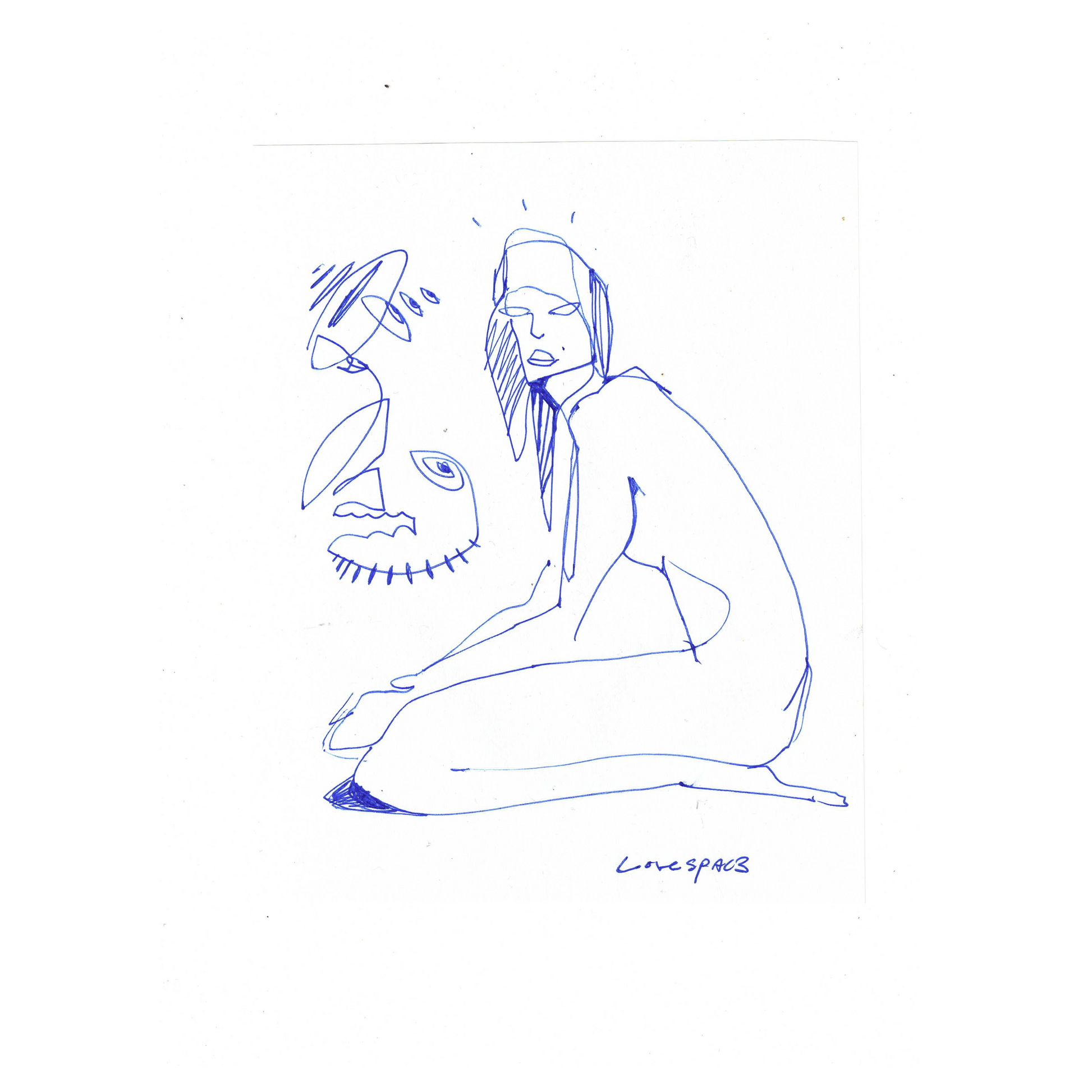 WITHOUT JUDGEMENT MY LOVE : 2025 Sketchbook Original Artifact