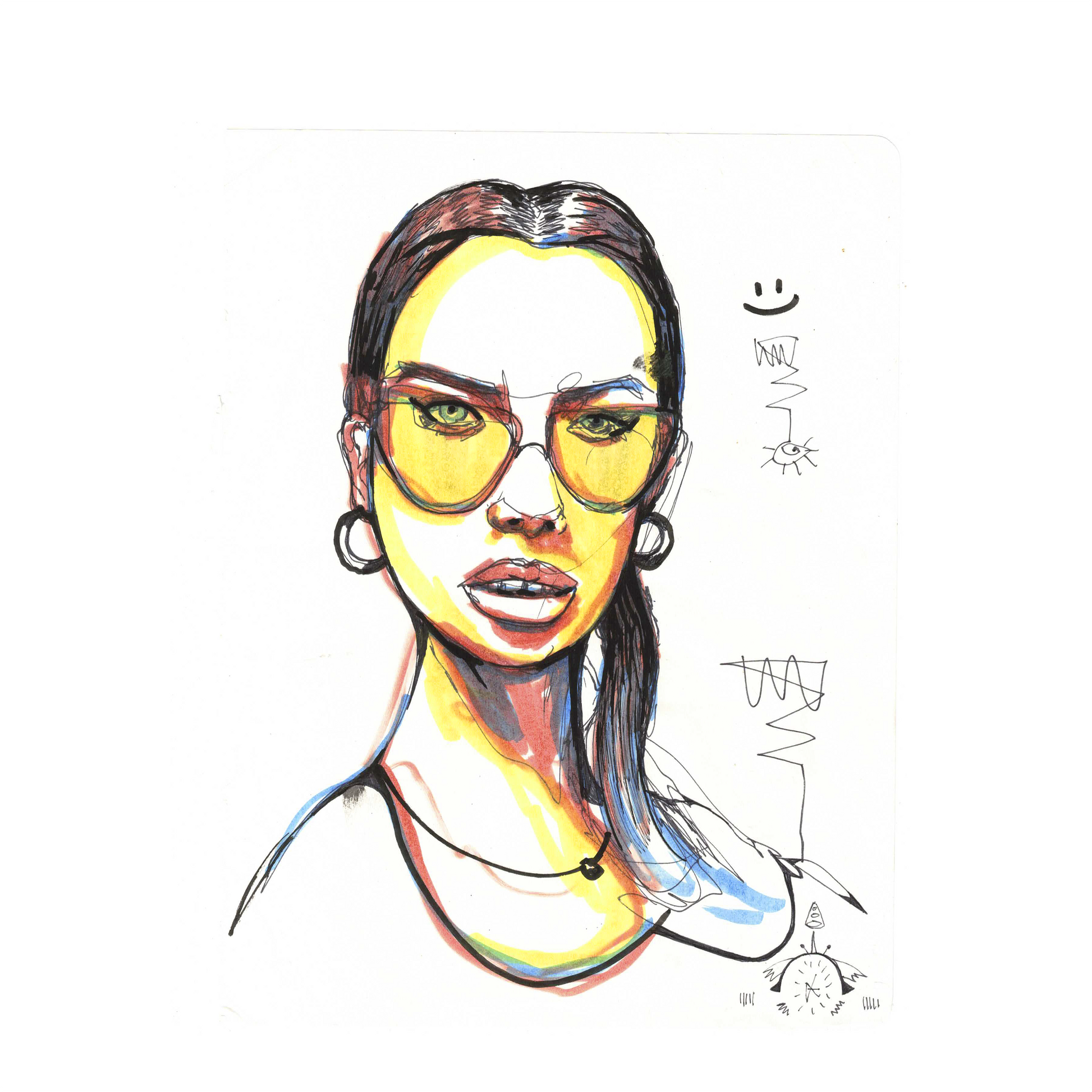 LA WOMAN : 2025 Sketchbook Original Artifacts