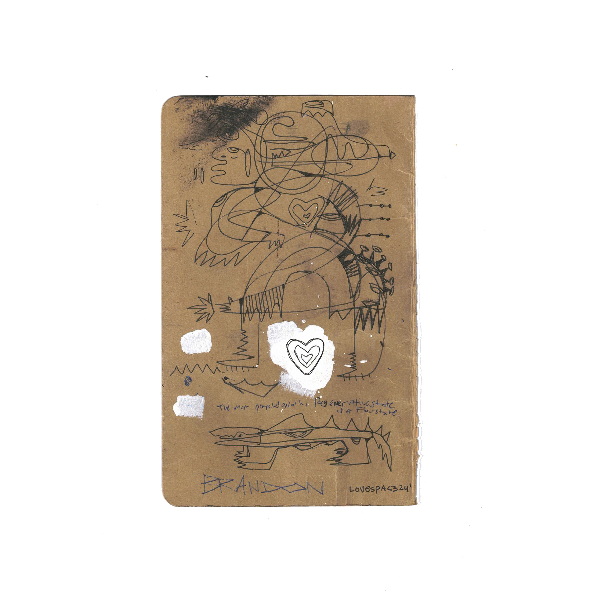EFFORT MADE EASY: 2023 Sketchbook Original Artifacts
