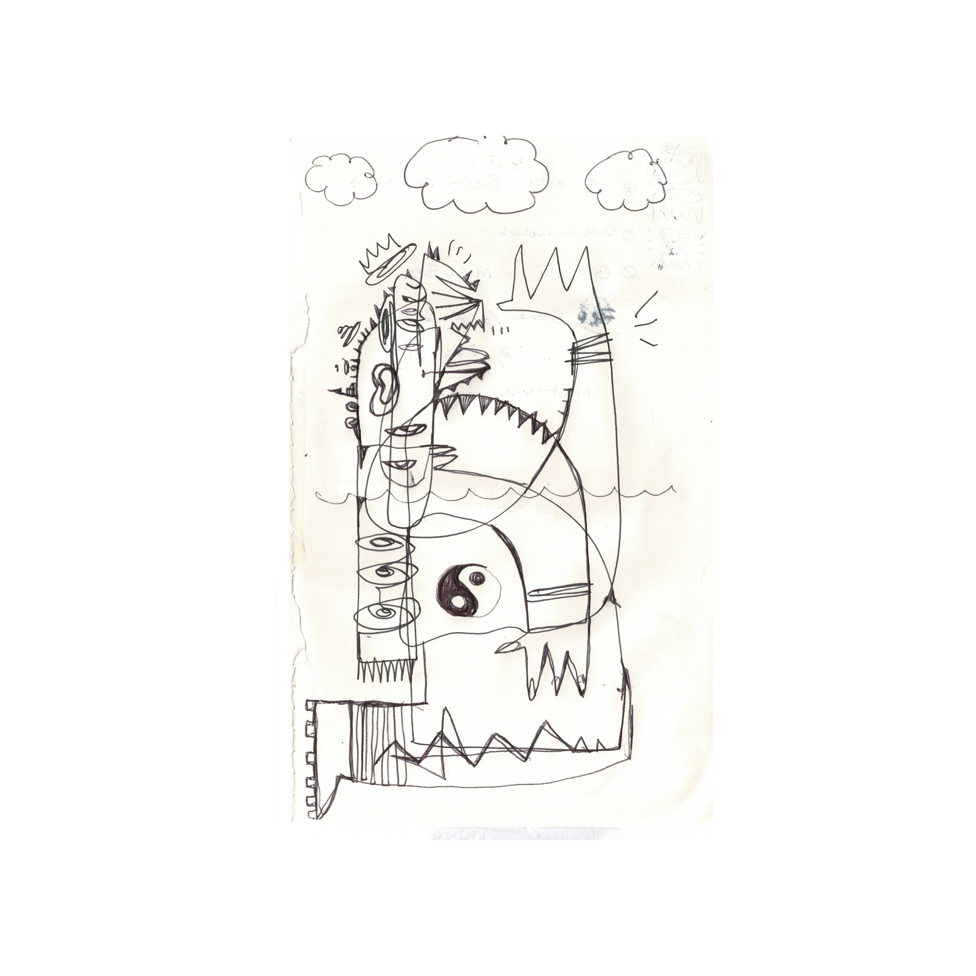 VIBE HEAD : 2025 Sketchbook Original Artifact