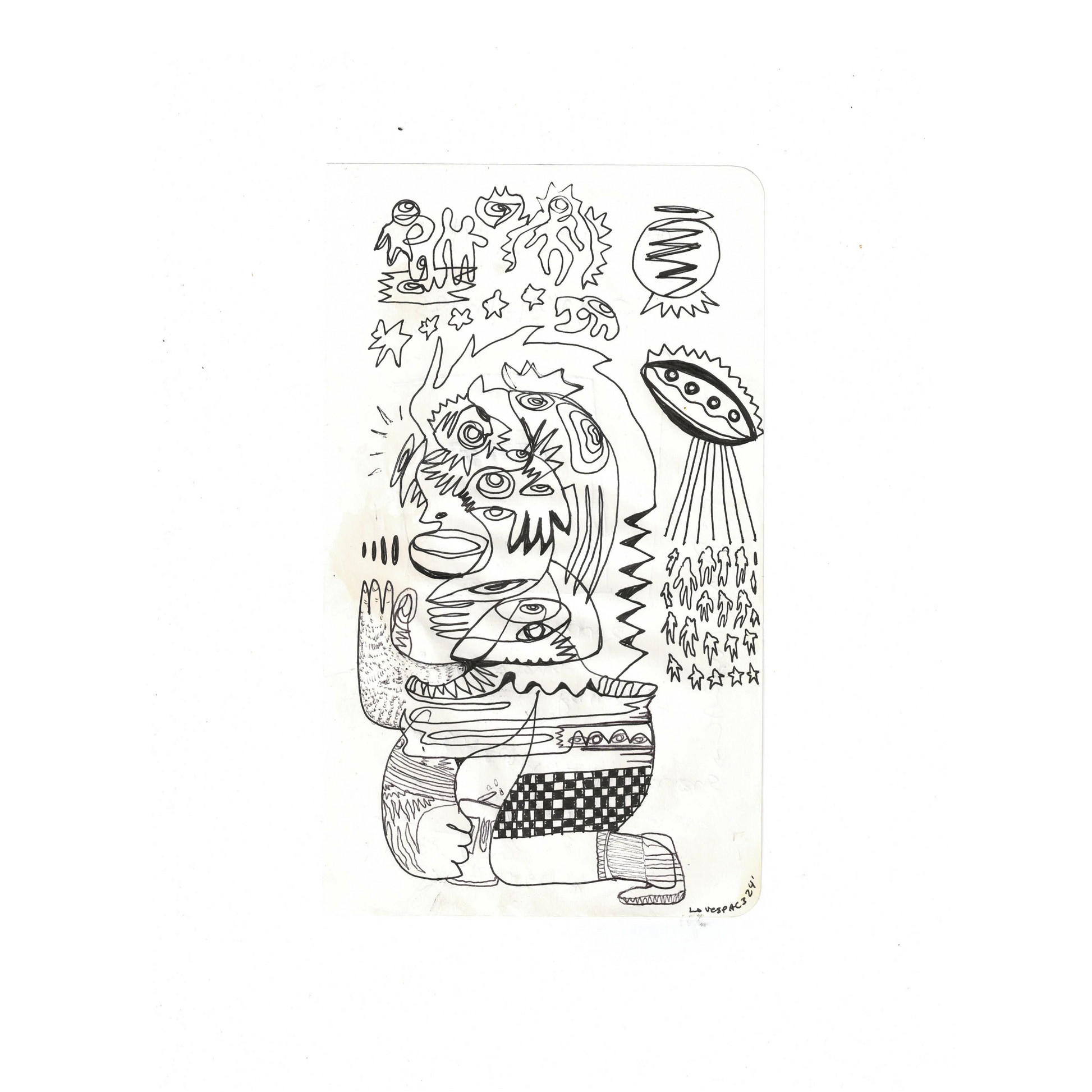 OBSERVATIONAL TECHNIQUES : 2025 Sketchbook Original Artifacts