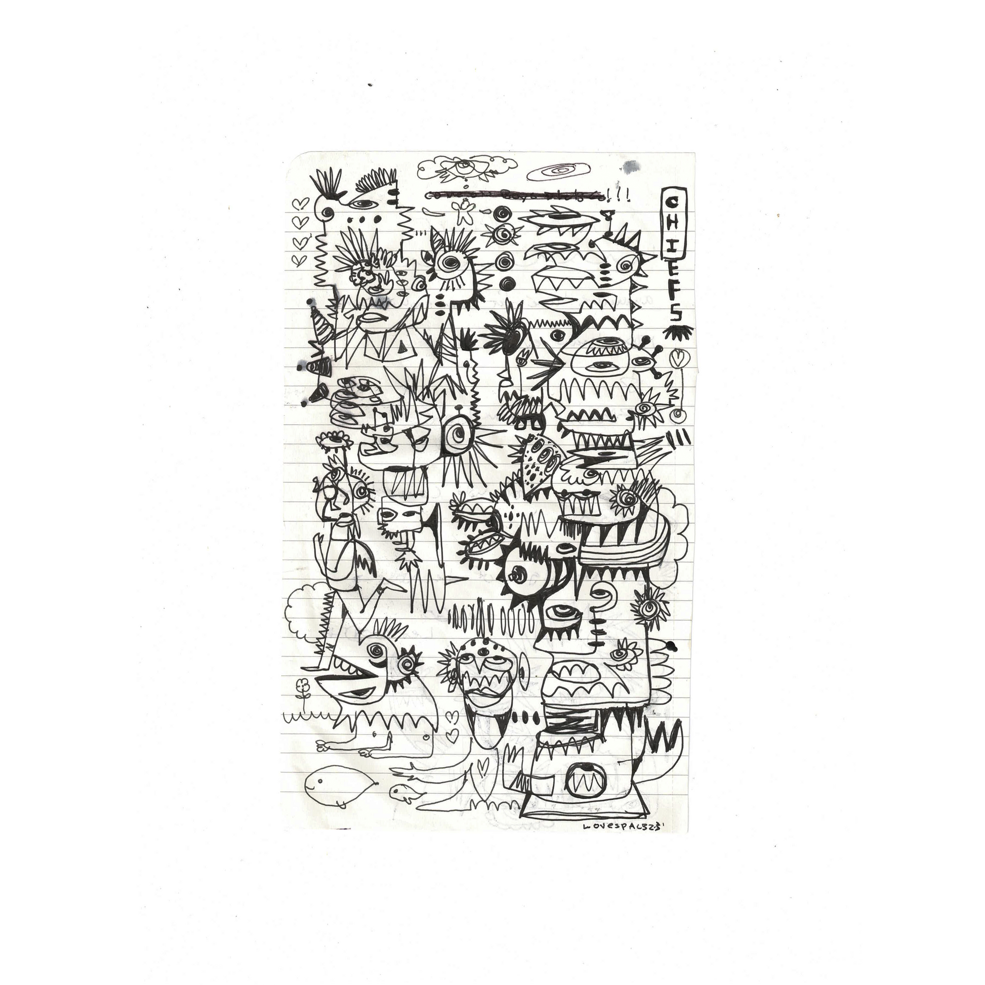 CHIEFS : 2025 Sketchbook Original Artifacts