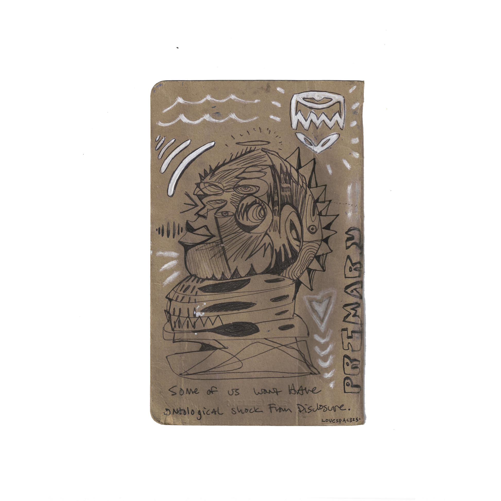 BUILT ON SOLID STONE: 2025 Sketchbook Original Artifact