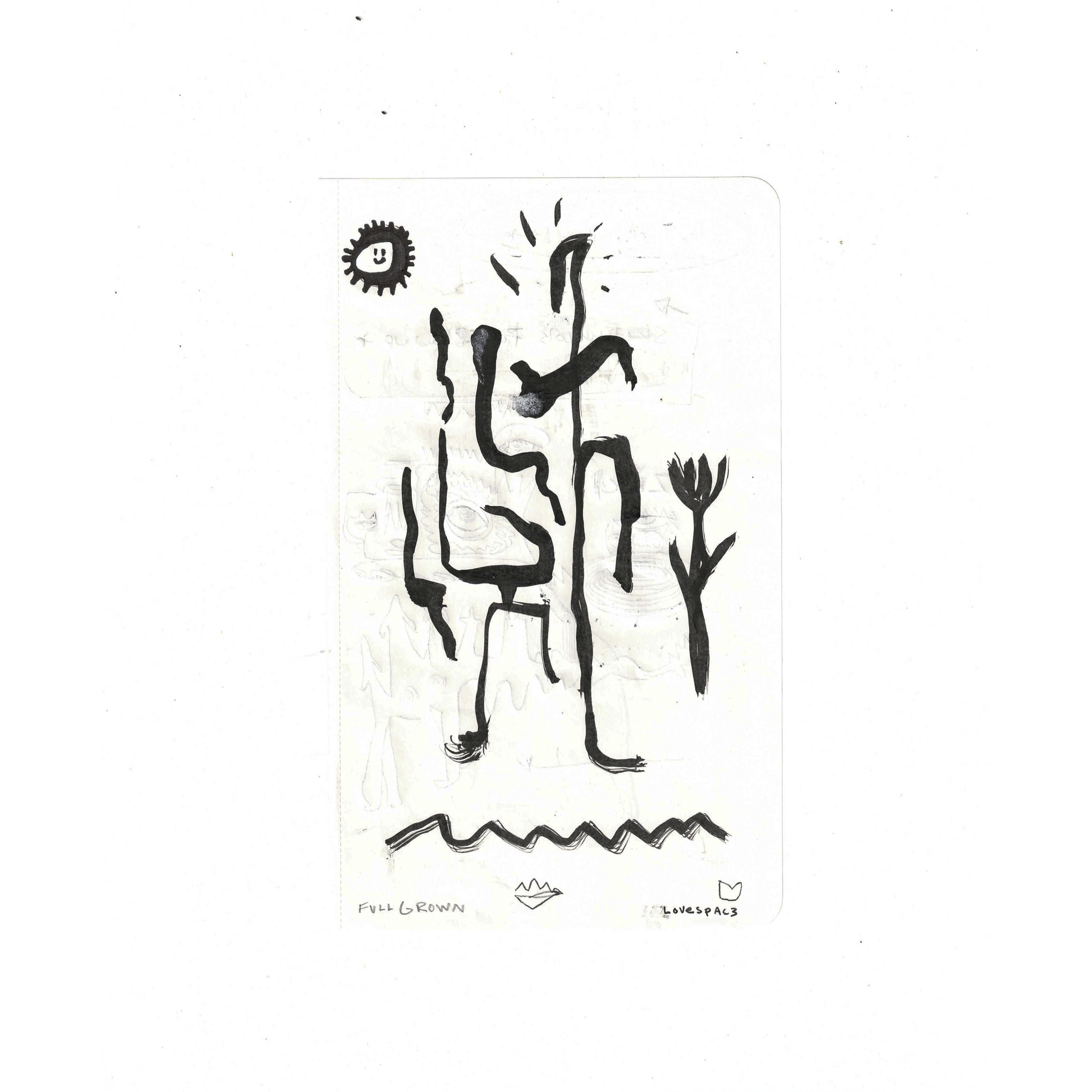 FULL GROWN : 2025 Sketchbook Original Artifact