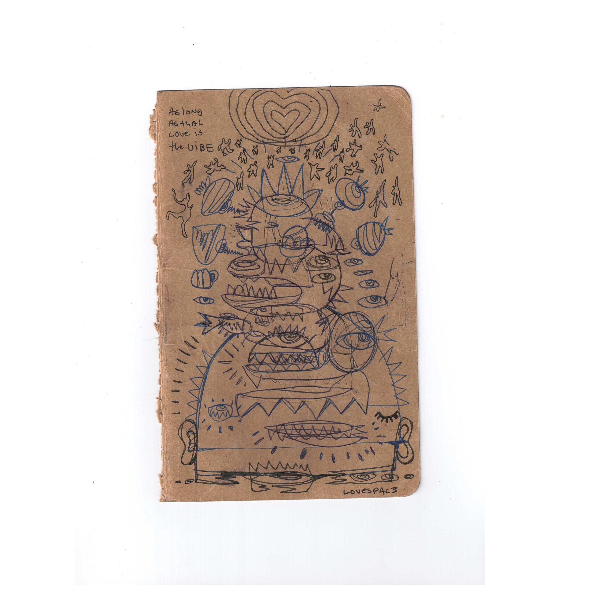 AS LONG AS LOVE IS THE VIBE : 2024 Sketchbook Original Artifacts